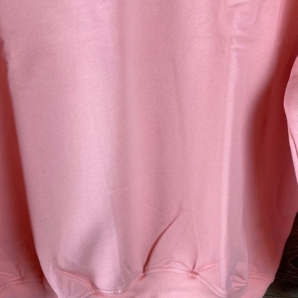 {NWT} For Love & Lemons Alex Logo Embroidered Sweatshirt XS - Picture 6 of 7